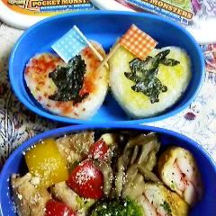 ポケットモンスターのお弁当箱でお弁当2 女性向き レシピ 作り方 By まこすきやき 楽天レシピ ポケットモンスターのお弁当箱でお弁当2 女性向き レシピ 作り方 By まこすきやき 楽天レシピ